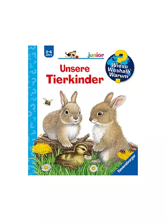 RAVENSBURGER | Buch - Wieso Weshalb Warum Junior  - Unsere Tierkinder Band 15 | 